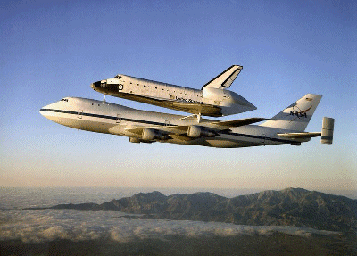 Shuttle piggyback