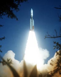 Voyager 2 launching