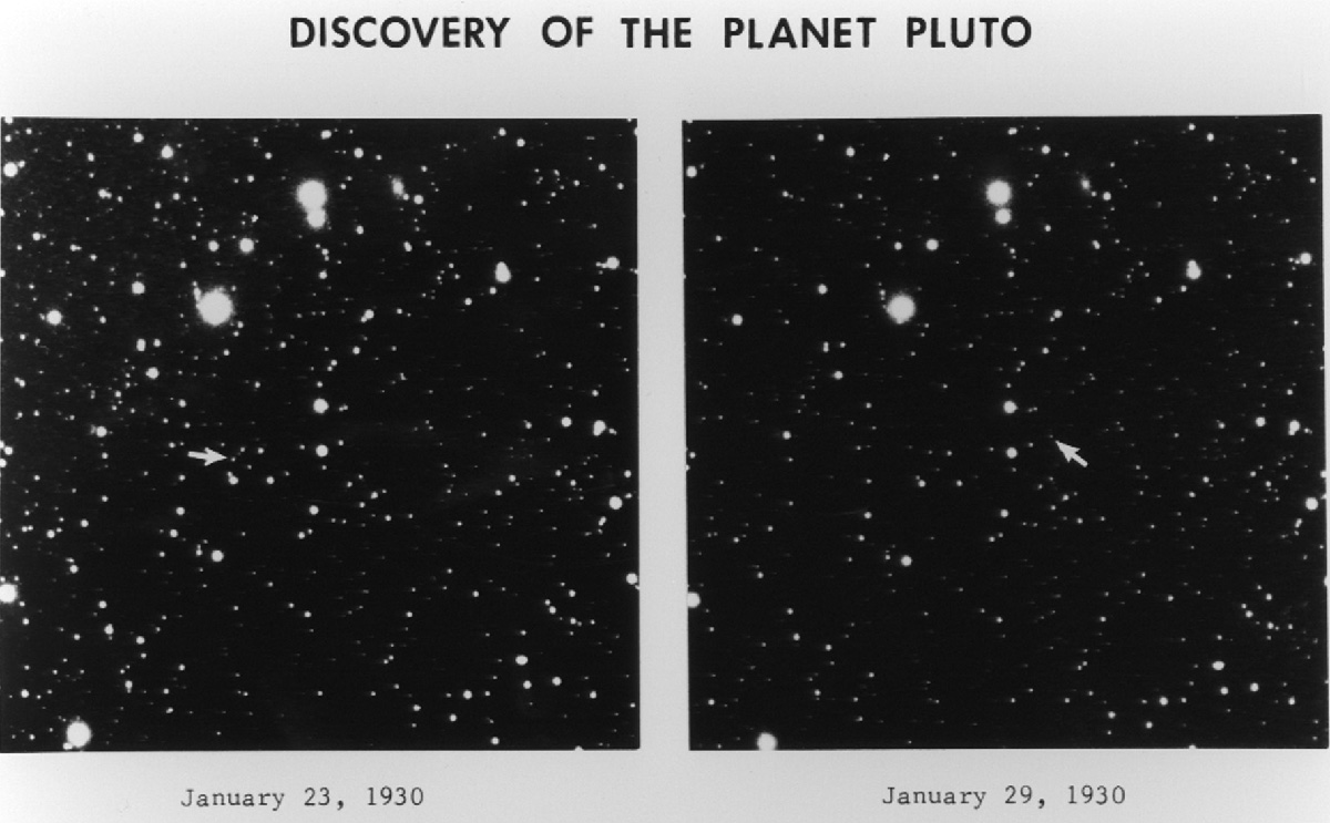 Pluto Discovery Plates